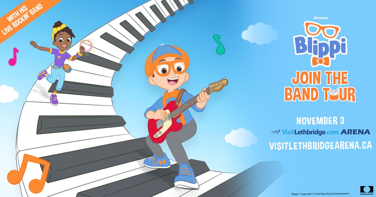 BLIPPI: JOIN THE BAND TOUR!