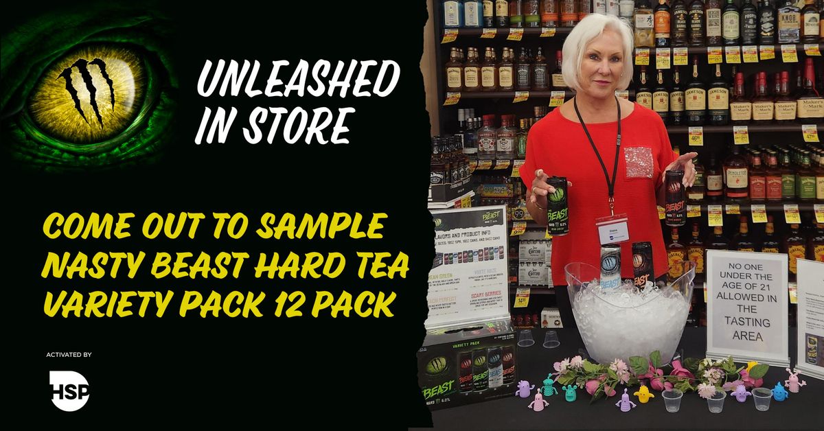 Try Nasty Beast Hard Tea at Albertsons - Las Vegas - Ann & Simmons