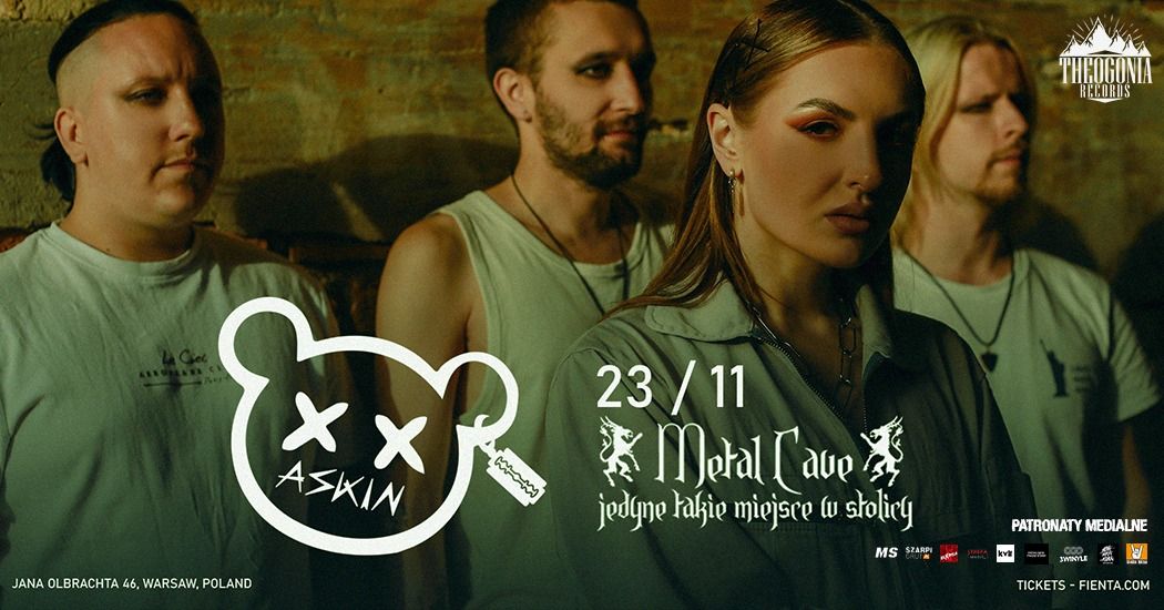 ASKIN (modern rock \/ \u0141otwa)  \/ 23.11.24, Warszawa