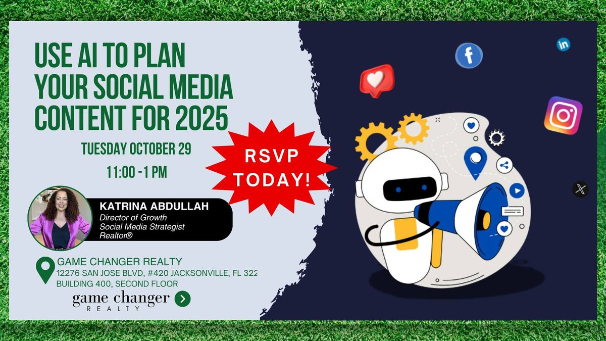 Use AI to Plan Your Social Media Content for 2025