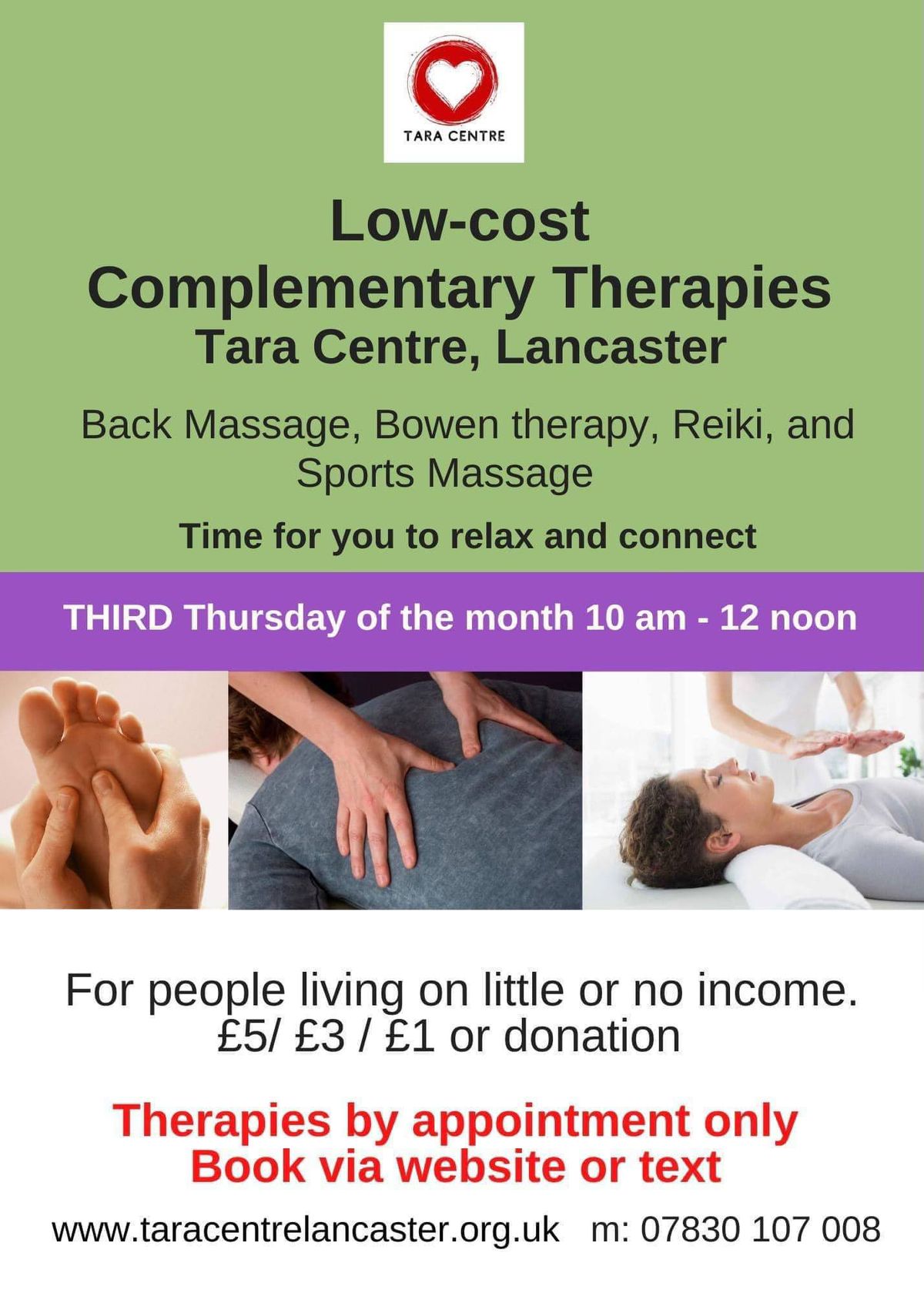 Low Cost Complementary Therapies