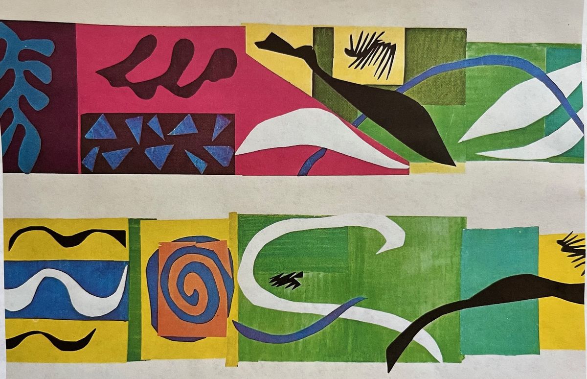 Art Playshop: Cut up & collage inspired by Matisse Cut Outs