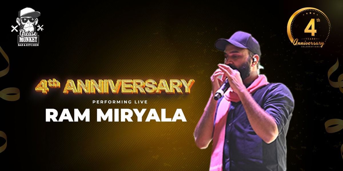 Ram Miryala Live At Grease Monkey 4th Anniversary
