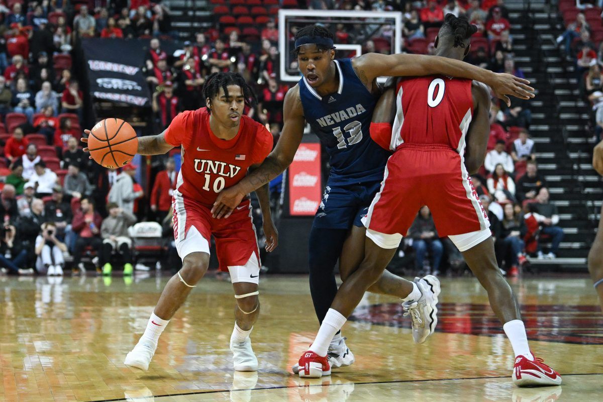 Nevada Wolf Pack at UNLV Rebels Mens Basketball at Thomas and Mack Center