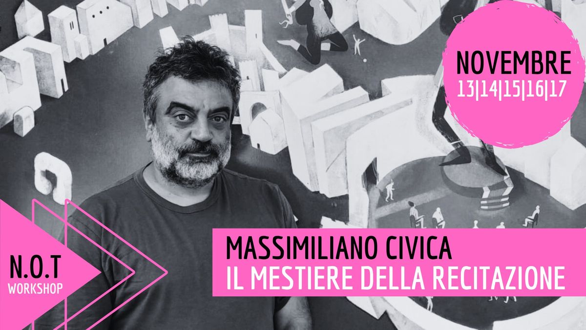 Massimiliano Civica - Il mestiere della recitazione - n.o.t workshop