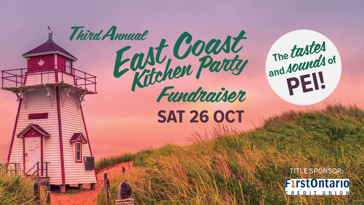 3rd Annual East Coast Kitchen Party Fundraiser