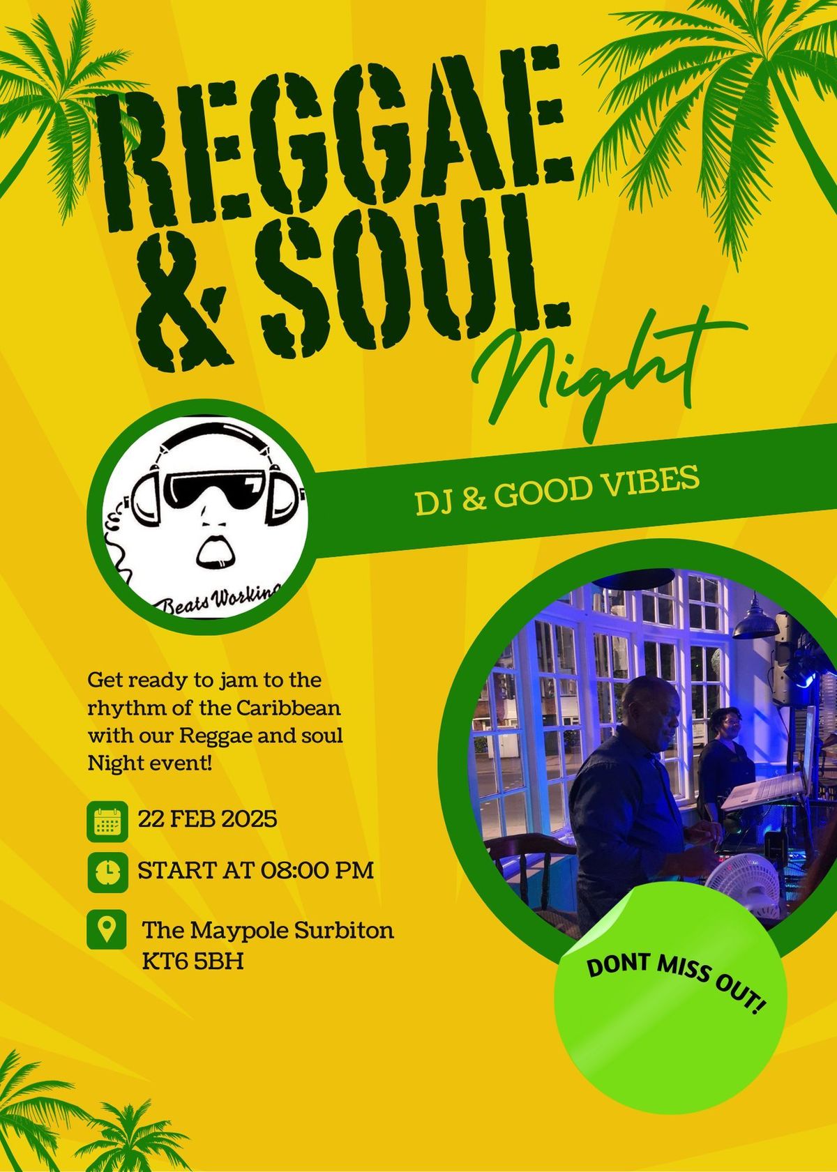 Reggae N Soul night 