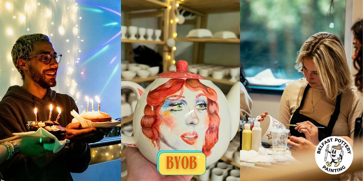 Chappel Roan Themed Pottery Painting