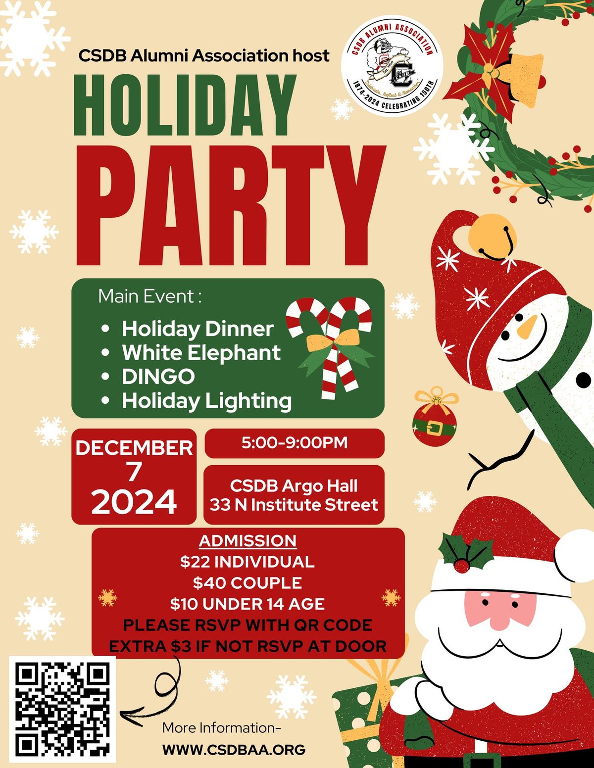 CSDBAA Holiday Party