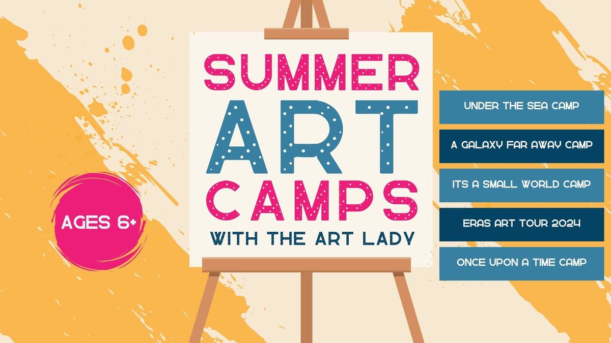 Summer Art Camps with the Art Lady