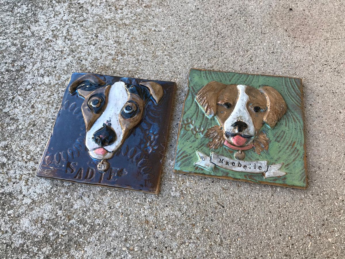 Pet Portrait Tiles