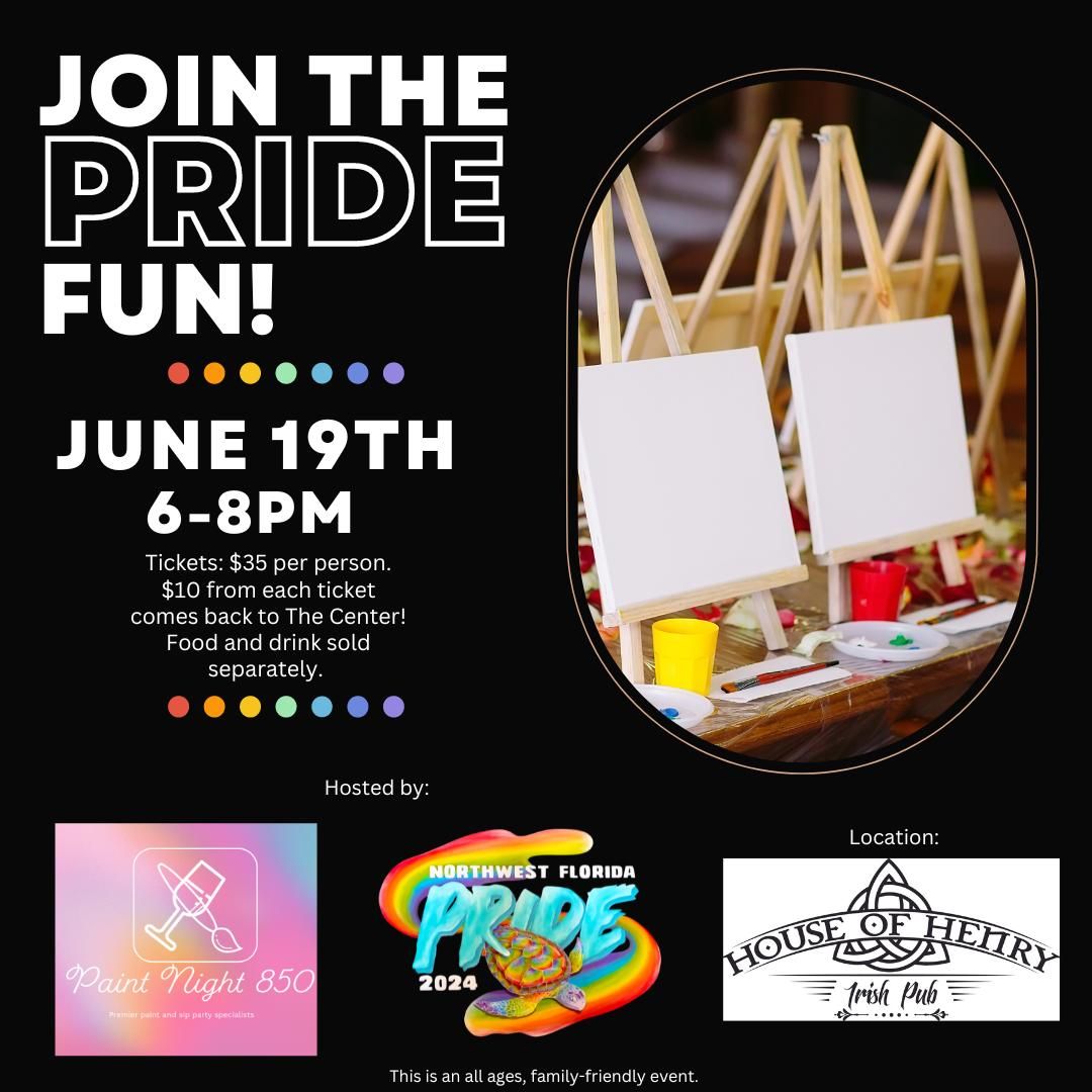 Pride Paint Party with Paint Night 850