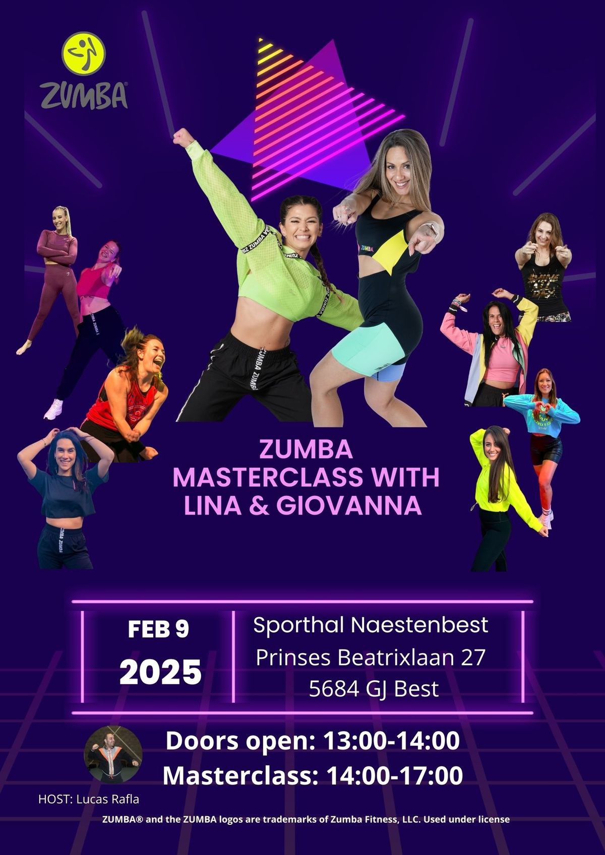 Zumba\u00ae Masterclass with Giovanna & ZJ Lina Telis