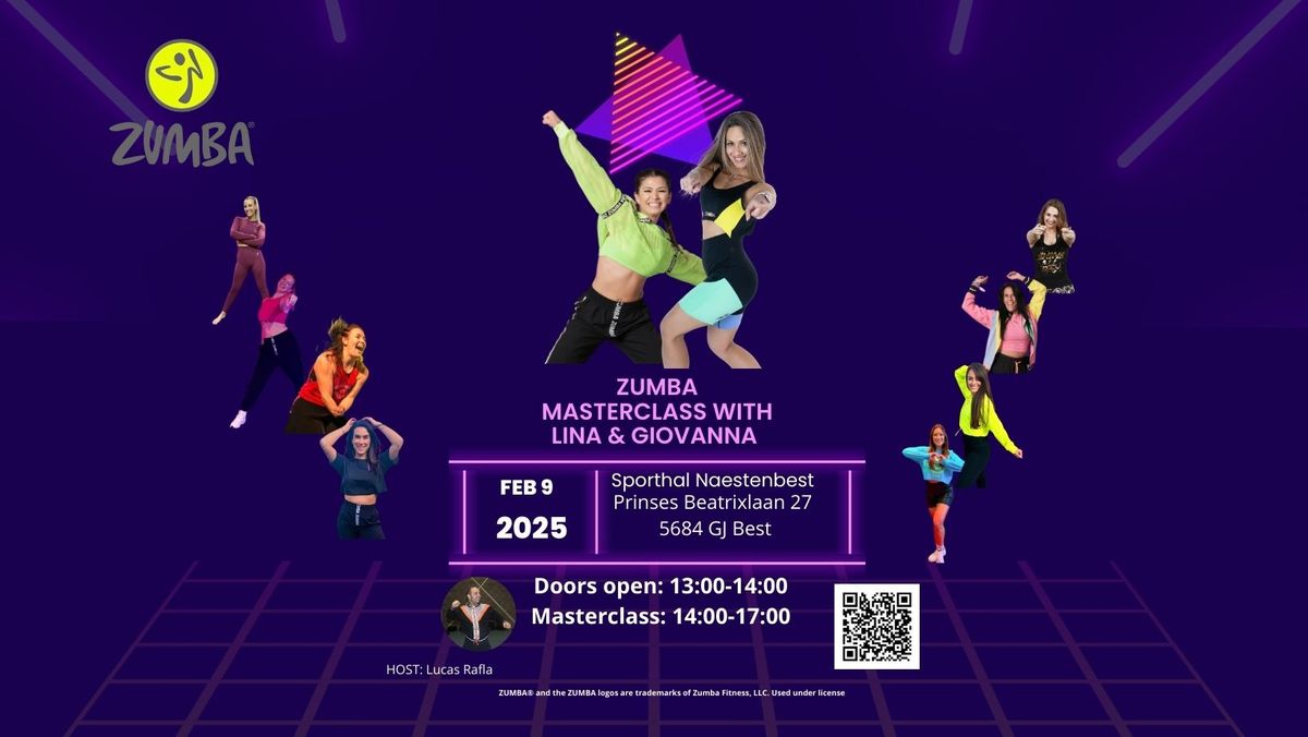 Zumba\u00ae Masterclass with Giovanna & ZJ Lina Telis