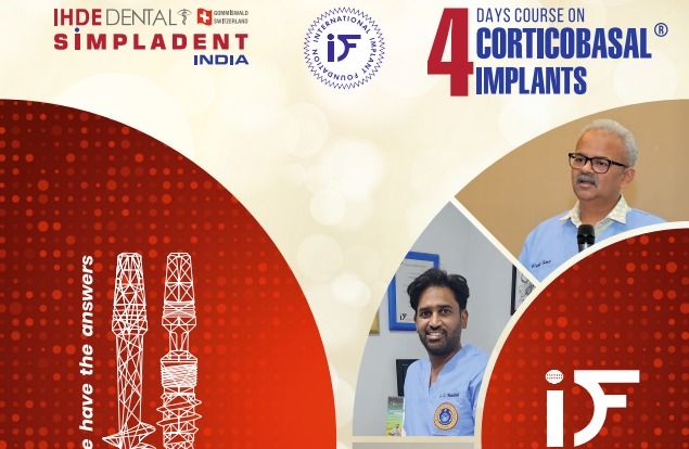 FOUR DAY COURSE On Corticobasal\u00ae Implant - Immediate Functional Loading Strategic Implantology 