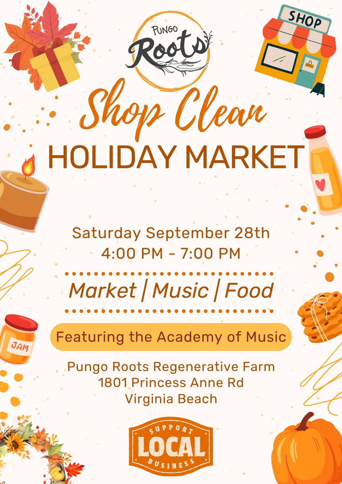 Pungo "Shop Clean" Holiday Market Series