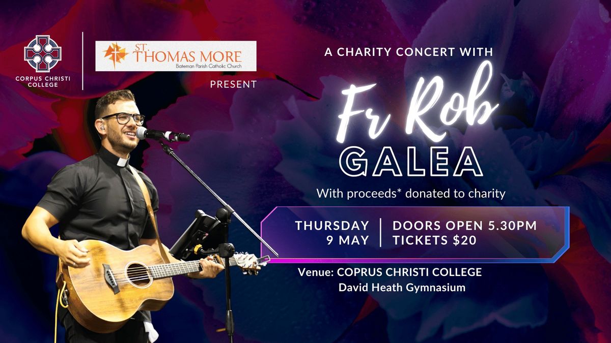 Charity Concert with Father Rob Galea