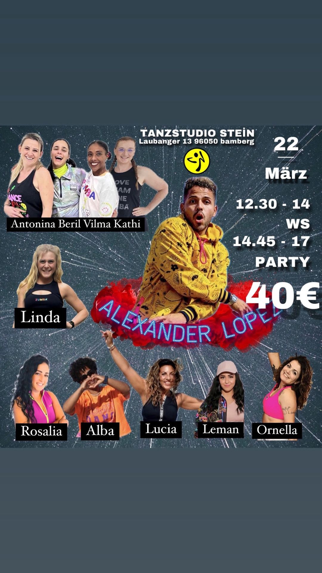 ZUMBA PARTY -  Bamberg \/ Alexander Lopez 