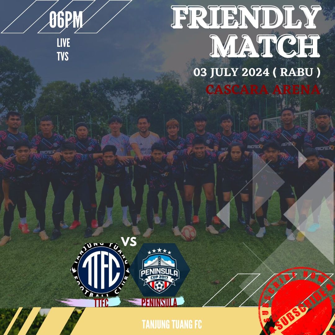 FOOTBALL FRIENDLY MATCH 2024 - TT FC vs PENINSULA FC