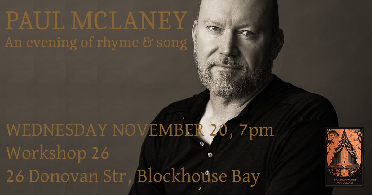 Paul McLaney, An Evening of Rhyme & Song