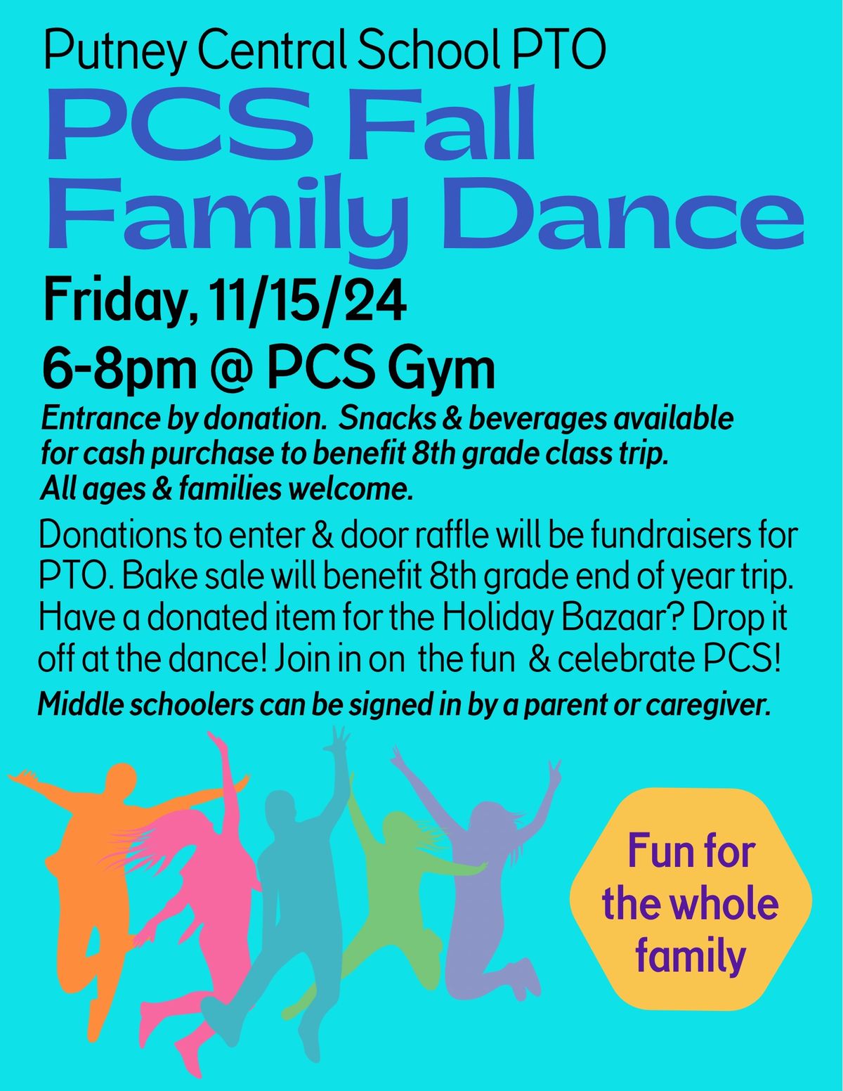 PCS Fall Family Dance