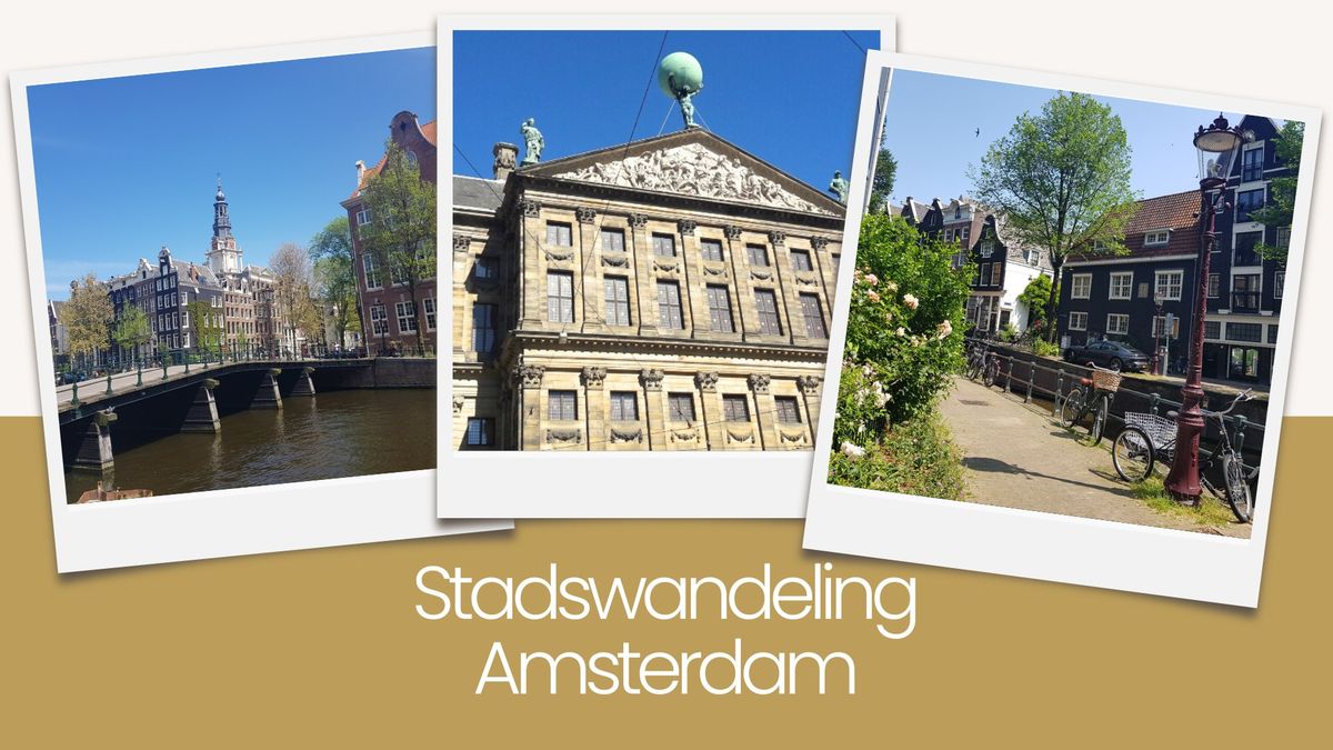 Stadswandeling Amsterdam