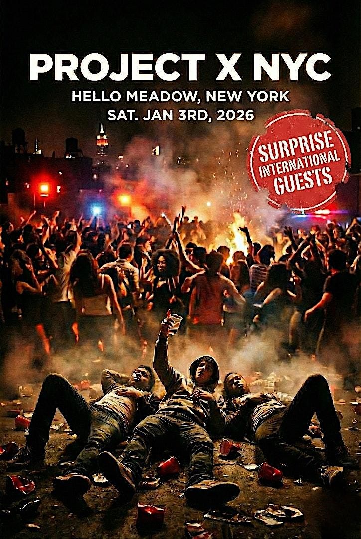 PROJECT X NYC 2026 - NEW YORK'S CRAZIEST NEW YEARS PARTY