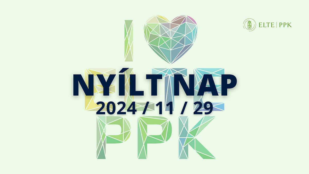 Ny\u00edlt nap az ELTE PPK-n 1.