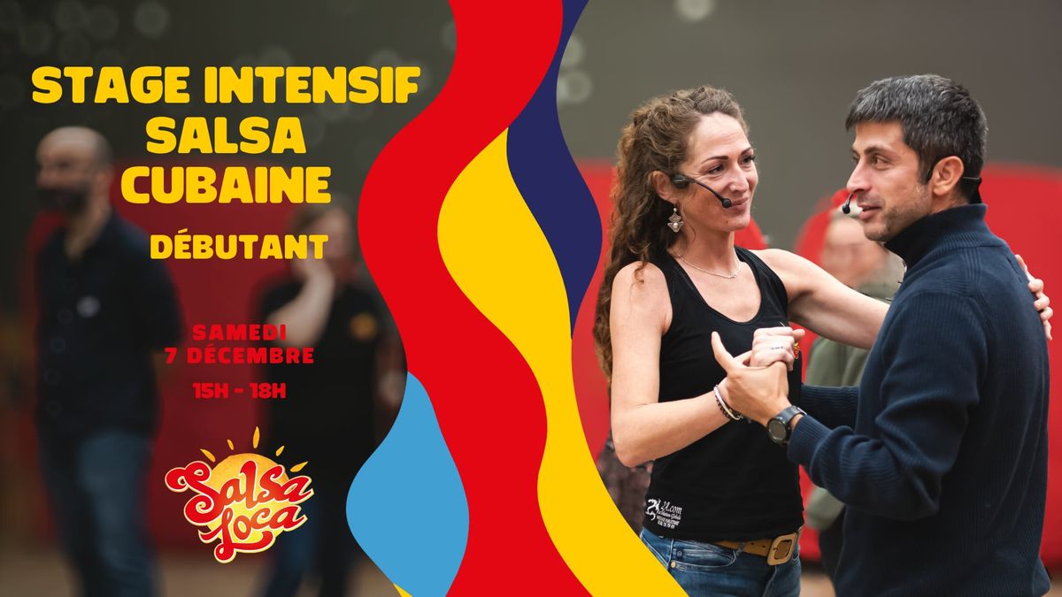 Stage intensif salsa d\u00e9butant