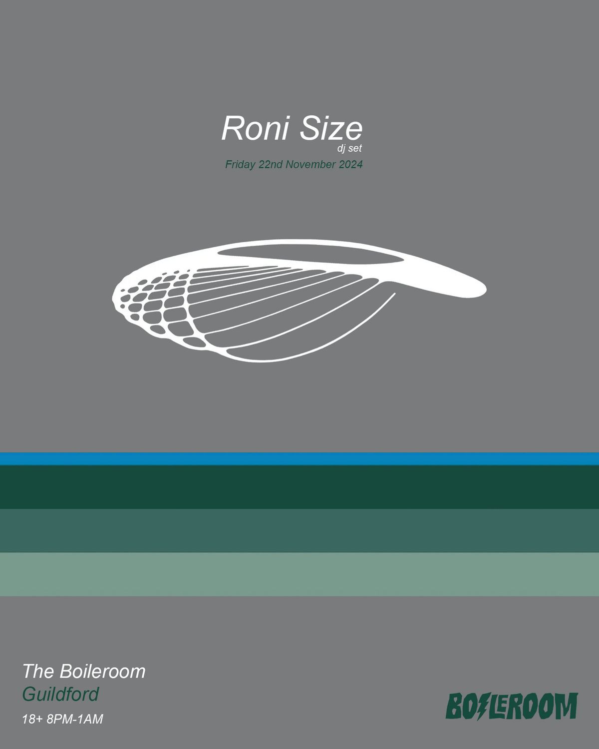 Roni Size (DJ Set) - The Boileroom, Guildford