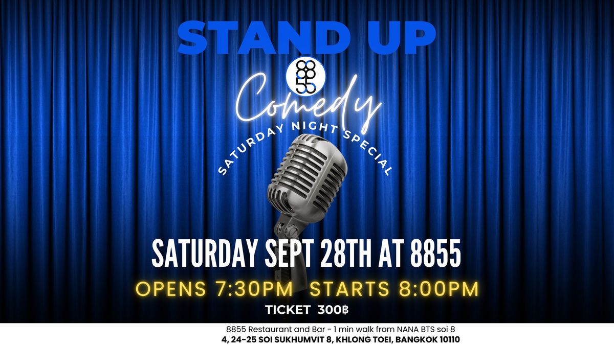 Saturday Night Comedy special at 8855 Sukhumvit soi 8