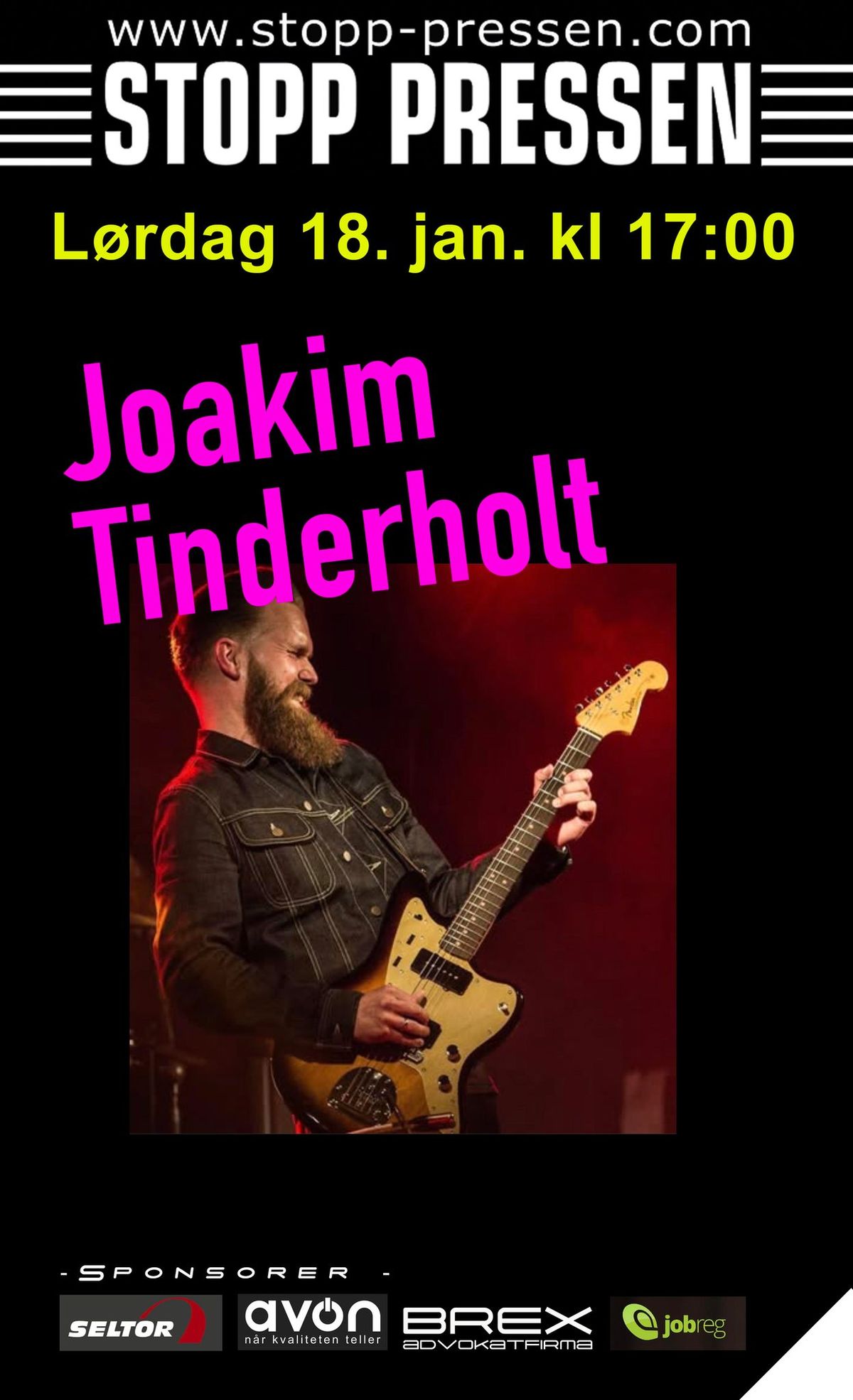 Joakim Tinderholt \/\/ Stopp Pressen Scene