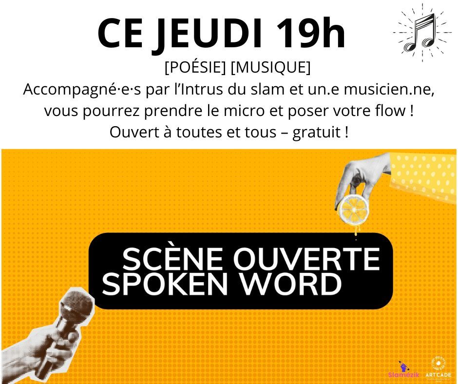 Spoken Word : Slam en musique