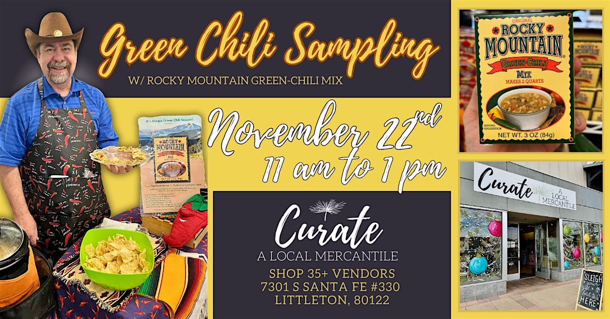 Rocky Mountain Green Chili Sampling at Aspen Grove