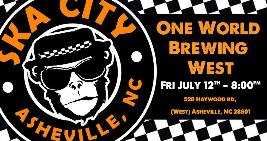 Live Music - Ska City at One World Brewing West! 