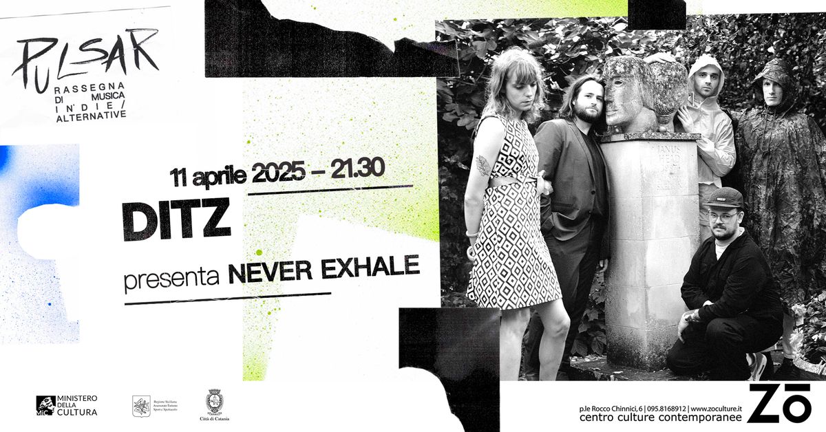 DITZ | Never Exhale EU Tour 2025 + opening act : Mother Giraffe | PULSAR