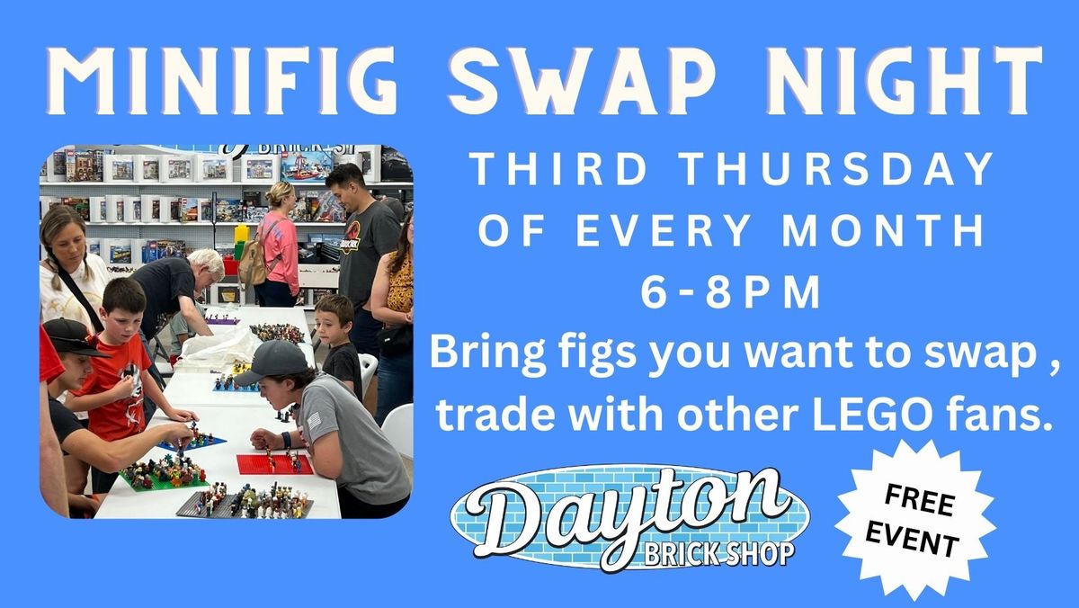 MINI-FIG SWAP NIGHT - ALL AGES WELCOME! 