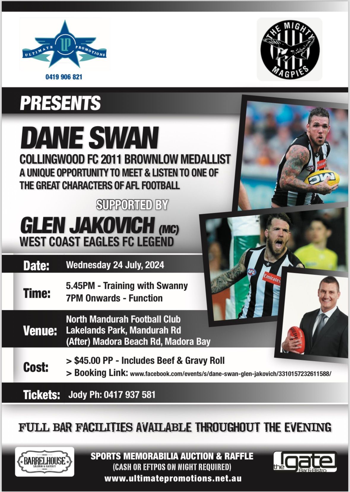 Dane Swan & Glen Jakovich