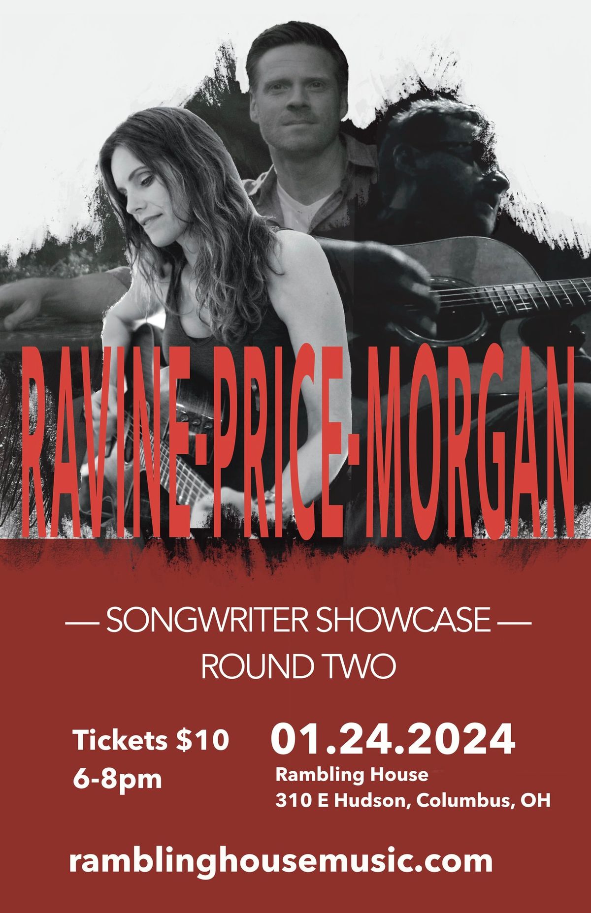 Songwriter Showcase (Featuring Matthew Morgan, Jamie Ravine & Shawn Price)