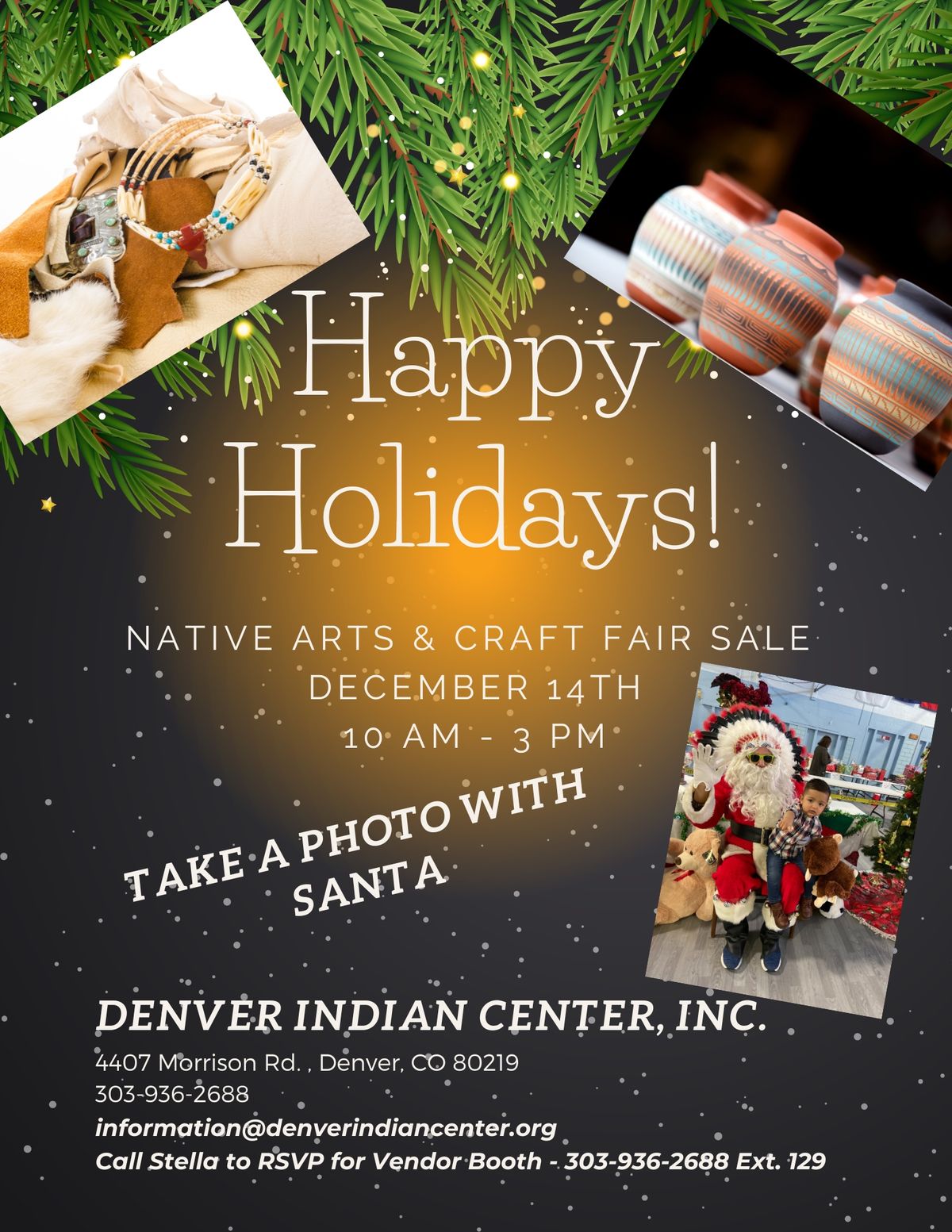 Native Arts & Craft Sale at the Denver Indian Center, Inc