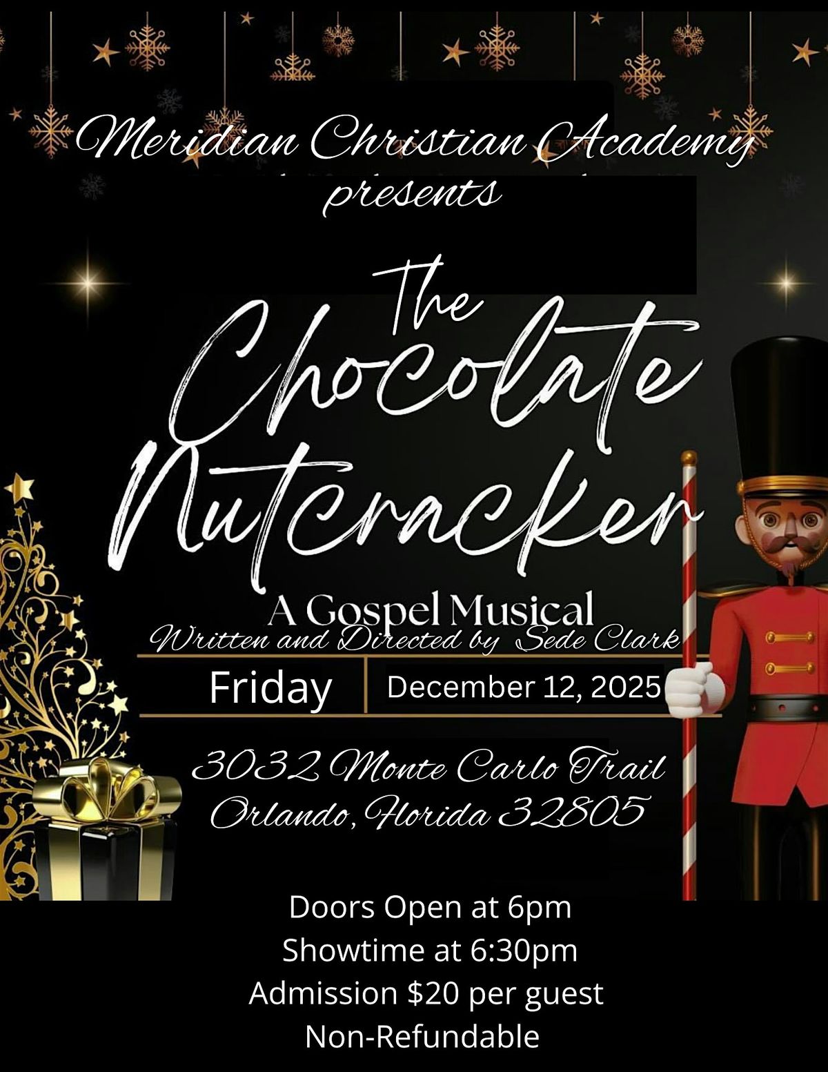 The Chocolate Nutcracker, A Gospel Musical