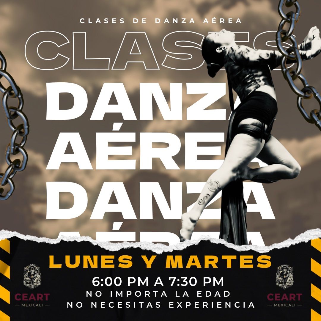 Danza a\u00e9rea en \u00e9l CEART 