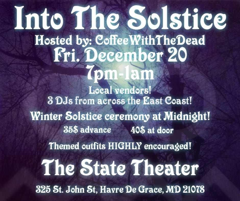 DancingWithTheDead - Into The Solstice! EDM\/Goth\/Post-Punk party!!!