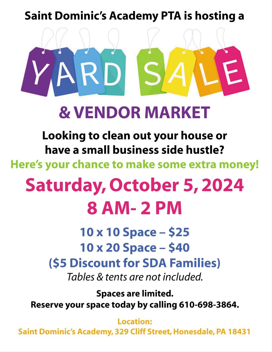 Yard Sale\/Vendor Market