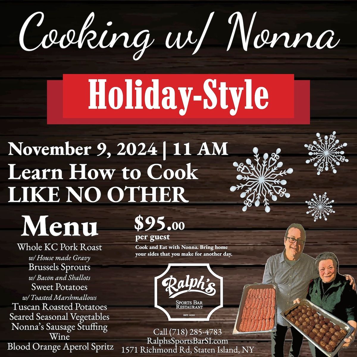 Cooking w\/ Nonna | Holiday Style \u2744\ufe0f\ud83c\udf32