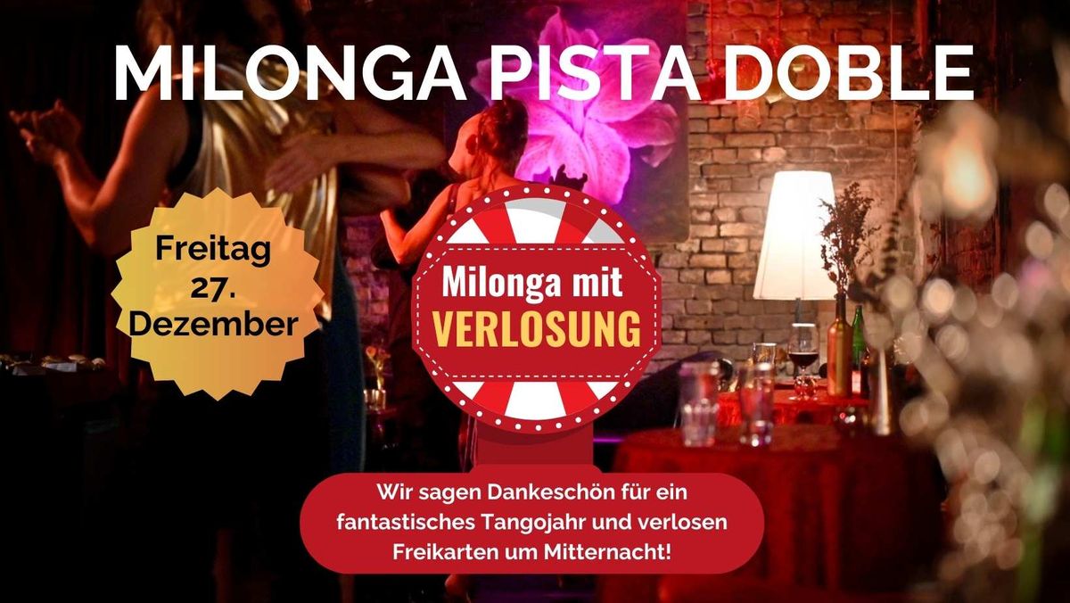 Die gro\u00dfe Dankesch\u00f6n-Milongaparty mit Verlosung, Mitternachtssuppe, DJs Michael R\u00fchl & Juliane