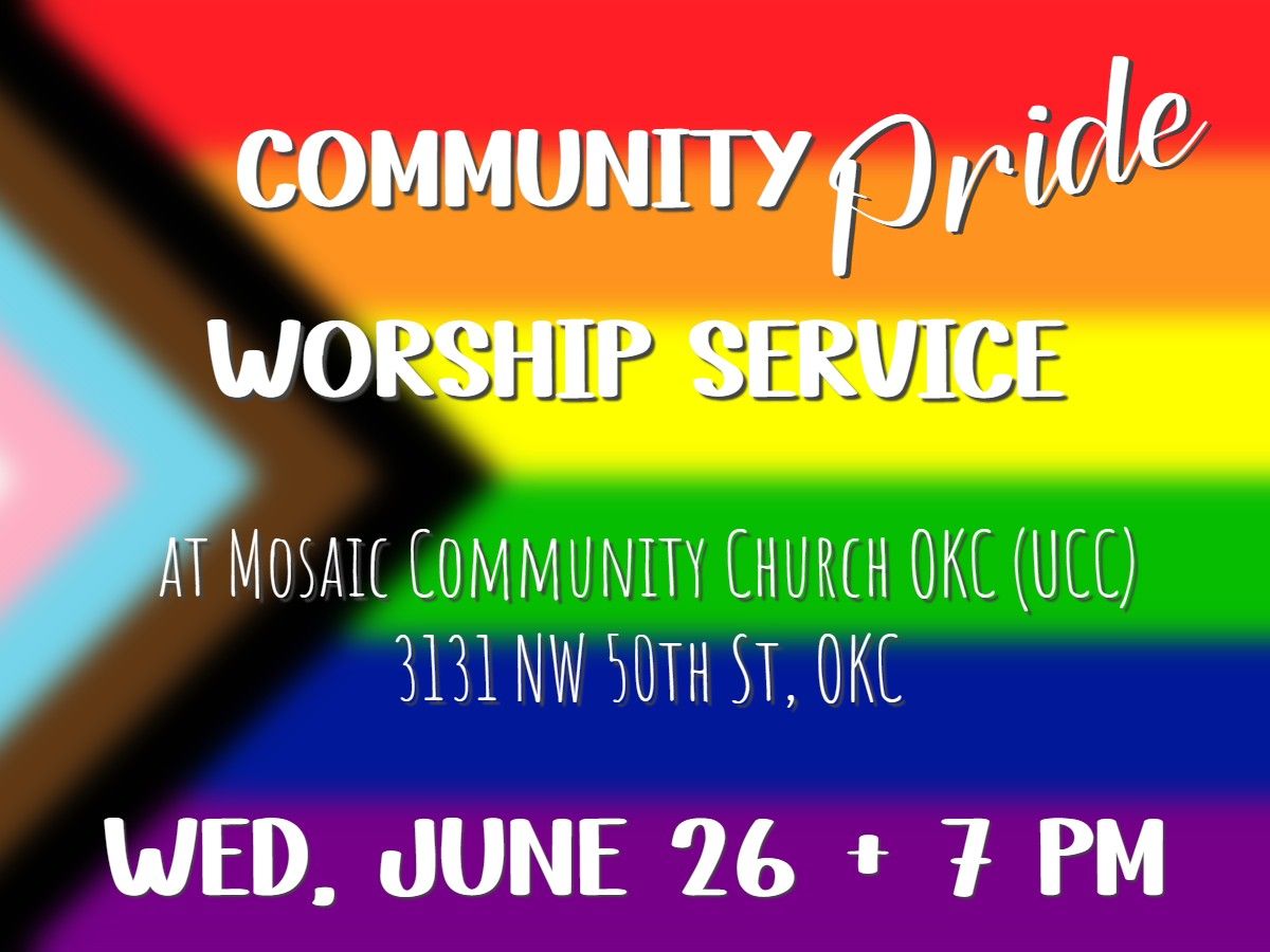 2024 Community Pride Worship Service