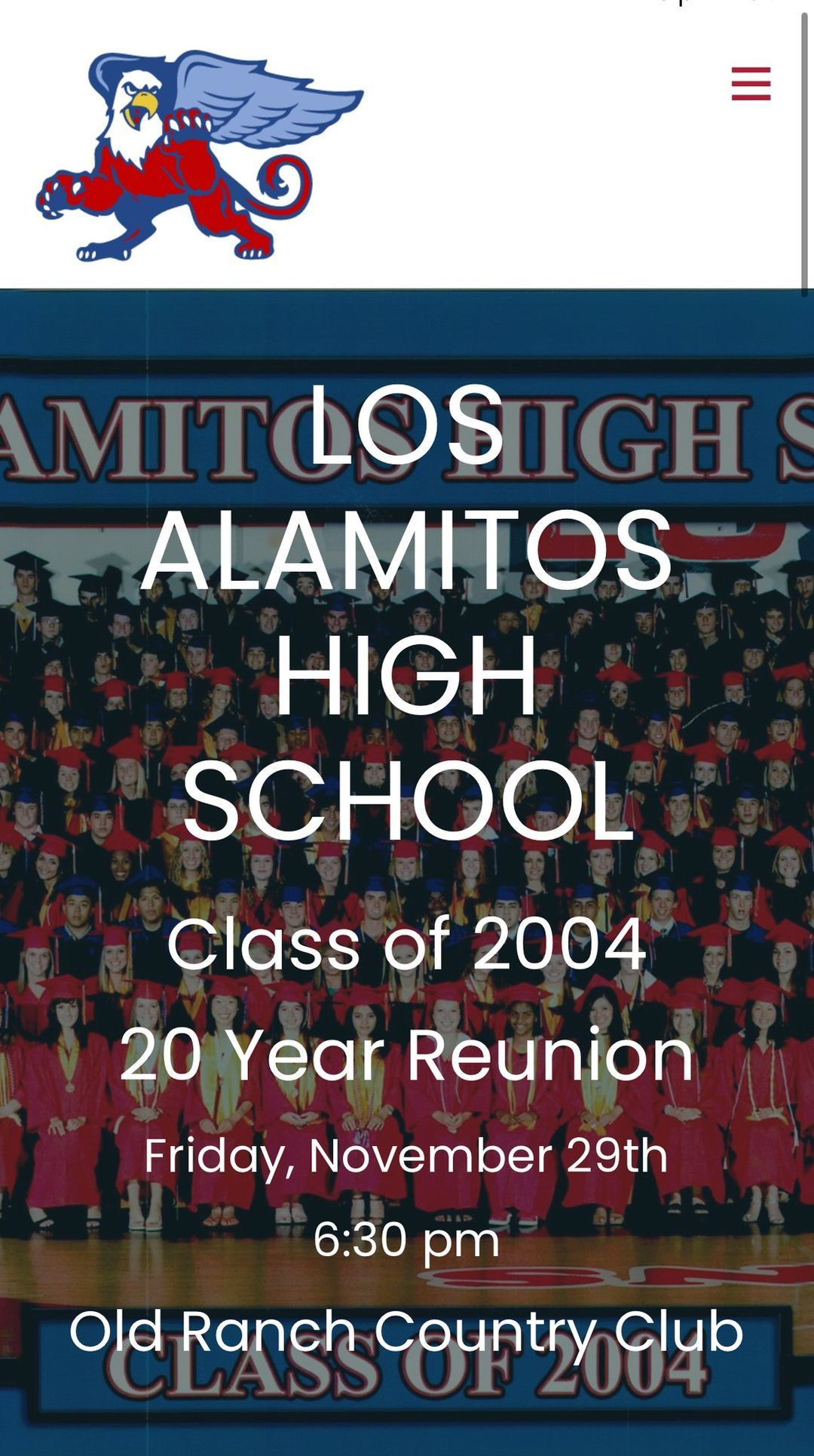 Los Alamitos High School Class of 2004- 20 Year Reunion!