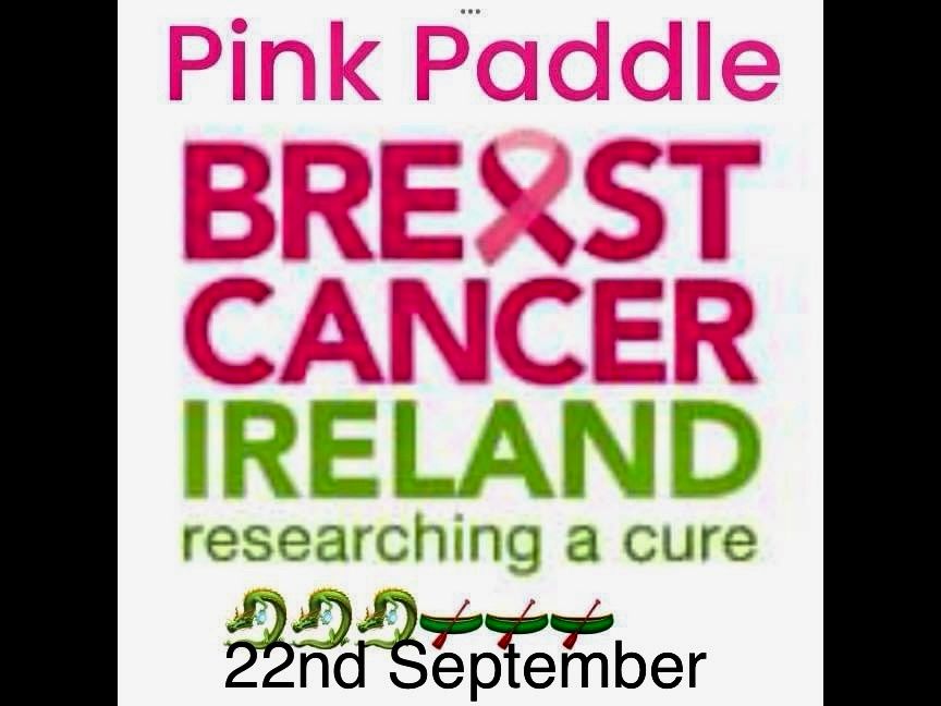 Pink Paddle in aid of Breast Cancer Ireland 