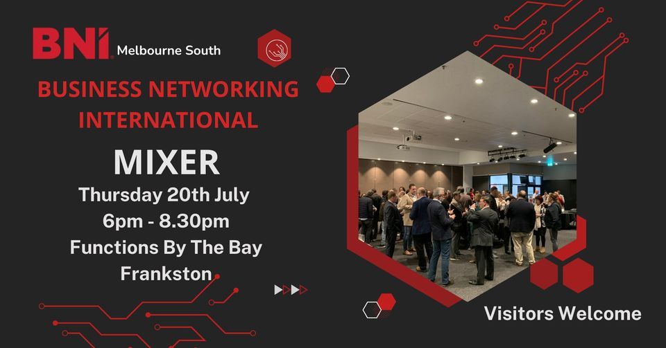 Business Networking International Mixer Melbourne Sth Visitors